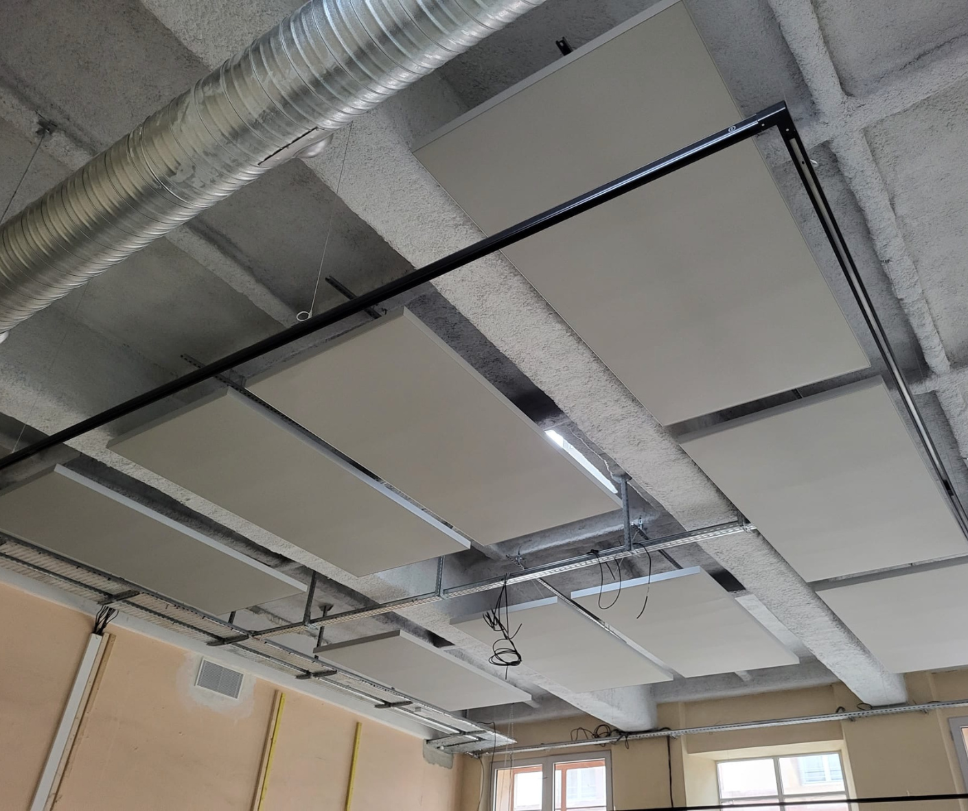 mise en place d'une solution acoustique